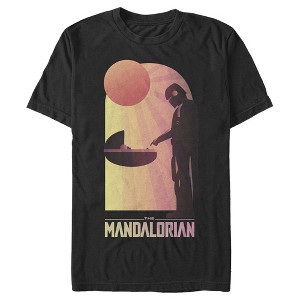 Men's Star Wars The Mandalorian The Child and Bounty Hunter Connection Made T-Shirt - 1 of 4