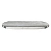 15" x 9" Marble Cutting Board Striped Black/White - Storied Home - 2 of 2
