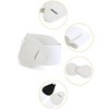 INSPIRE CHIC Women's Interlock 8-shaped Faux Leather Buckle Elastic Belt 1 Pc - 2 of 4