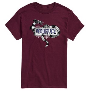 Men's - Beetlejuice - Classic Logo Short Sleeve Graphic T-Shirt - 1 of 4