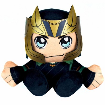 Bleacher Creatures Marvel Loki 8" Kuricha Sitting Plush- Soft Chibi Inspired Toy