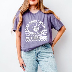 Simply Sage Market I Rock Motherhood Short Sleeve Tee - 1 of 4