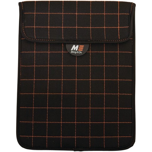 Mobile Edge NeoGrid Sleeve for iPad and 10" Tablets Black w/Orange Stitching - image 1 of 3