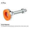 Unique Bargains Carbon Steel Non-Skid Adjustable Furniture Table Feet Leveling Feet 4 Pcs - 3 of 4