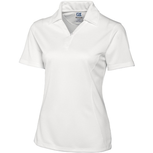 White polo 2025 shirt womens target