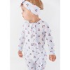 Ruffle Convertible Romper | Cherry Picker | Charlie Lou Baby - 3 of 4