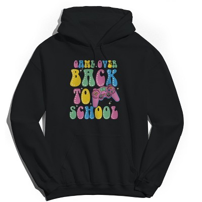 Social Collective Men's Game Over Long Sleeve Graphic Cotton Sweatshirt Hoodie