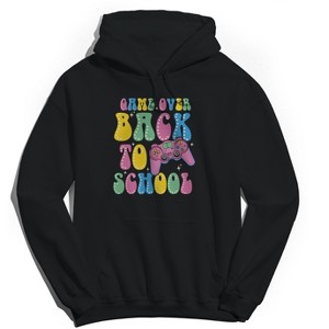 Social Collective Men's Game Over Long Sleeve Graphic Cotton Sweatshirt Hoodie - 1 of 3