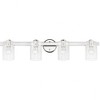 Livex Lighting Munich 4 - Light Vanity in  Polished Chrome - 4 of 4