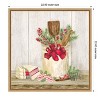 Amanti Art Christmas Kitchen I by Tara Reed Canvas Wall Art Print Framed 22 x 22-in. - 4 of 4