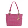 MKF Collection Braylee M Signature Tote Bag Women's Stylish Vegan Leather Handbag with Spacious Design by Mia K - 2 of 4