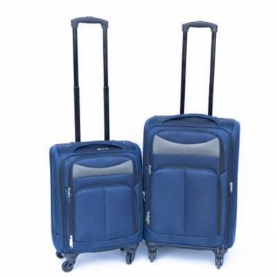BEAFUP 2-Piece Hard Shell Luggage Set with Spinner Wheels - 20", 24" Lightweight Suitcases for Travel, Navy Blue