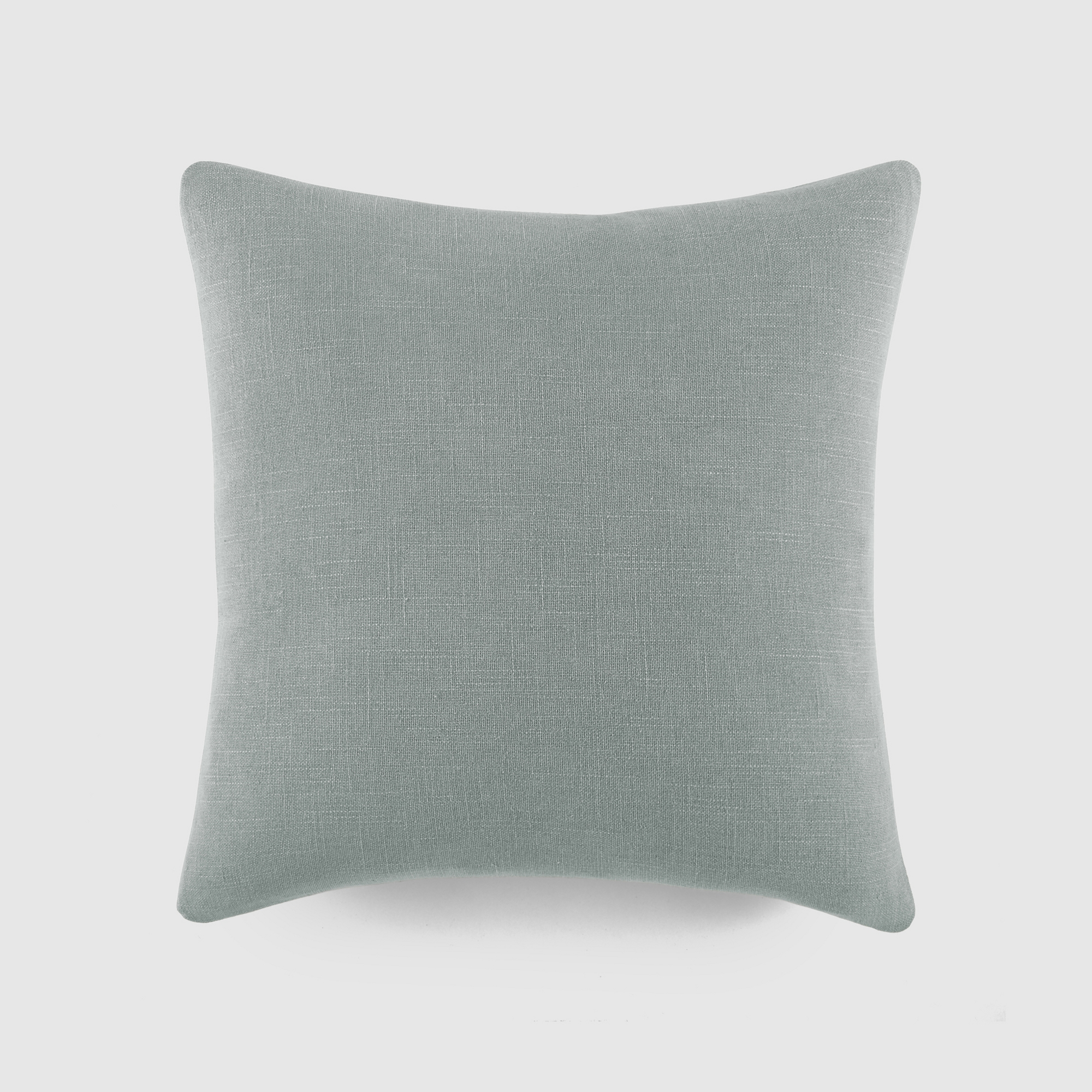 Stone Washed and Distressed Cotton Decor Throw Pillow Cover And Pillow Insert Set - Becky Cameron, Stone Washed Artic, 20 x 20