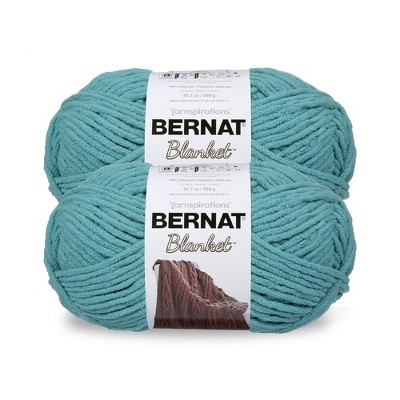 Bernat Blanket Big Ball Yarn 2 Pack-Light Teal