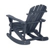Saint Birch Adirondack Wooden Rocking Chair - 3 of 4