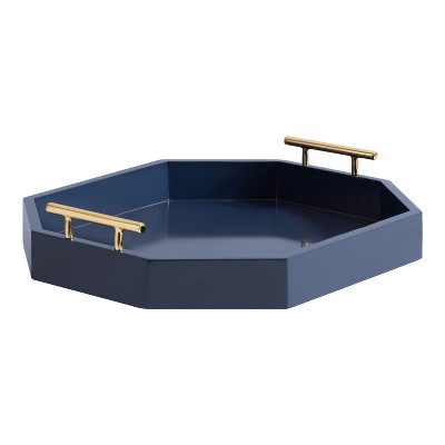 Kate and Laurel Lipton Radius Rectangle Tray