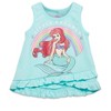 Disney Princess Moana Belle Minnie Mouse Nightmare Before Christmas Tank Top and French Terry Shorts Toddler to Big Kid - 3 of 4