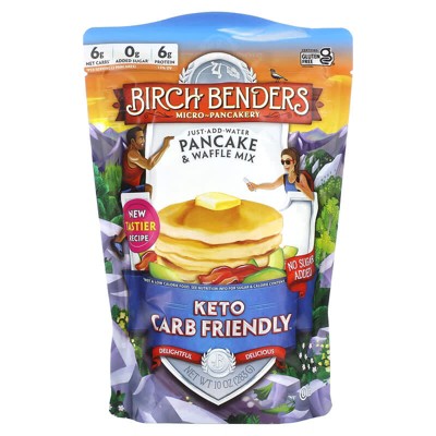 Birch Benders, Pancake & Waffle Mix, Keto, 10 oz