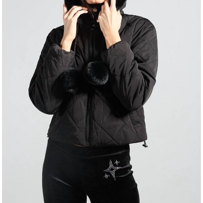 Women's Fur Puffer Coat - Sparkl Fairy Couture