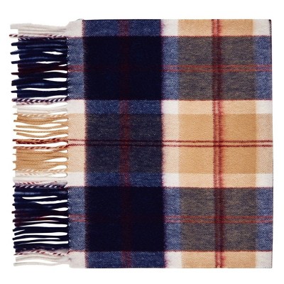 Lona Scott Pure Cashmere Tartan Scarf