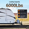 Telescopic RV Stabilizer Jacks,3Ton/6000Lbs RV Jacks Height Adjusts from 16in to 30in,Heavy Duty Travel Trailer Stabilizer Jacks for RV Camper - 4 of 4