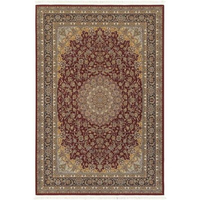 Oriental Weavers Masterpiece 090R2 Red/ Multi Indoor Area Rug - 2'3" x 10'
