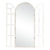 Spassway 71"H*31"W Arch Solid Wood Window Pane Mirror Accent Wall Mirror Rustic Leaning Mirror Distressed Full Length Mirror for Living Room Bedroom - 4 of 4