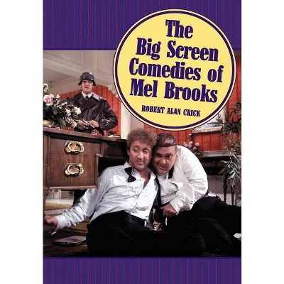 The Big Screen Comedies of Mel Brooks - by  Robert Alan Crick (Paperback)