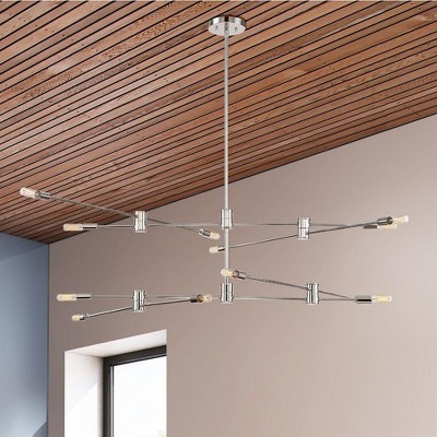 Savoy House Lyrique 12-Light Bronze Brass Two-Tier Chandelier