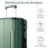BEAFUP Set of 3 Luggage Sets, Hard shell ABS Lightweight Durable Suitcases with Double Spinner Wheels 20/24/28 Inch - 4 of 4