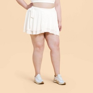Blogilates Women's Dance Studio Wrap Skort - 1 of 4