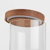 Glass Storage Canister with wood lid - Extra Small - Threshold™ - image 3 of 3