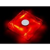 SilverStone Technology   9 blades 1200rpm Sleeve bearing with Red LED Black Frame - 4 of 4