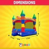 Pogo Bounce House Crossover Kids Inflatable Bounce House, No Blower - 4 of 4