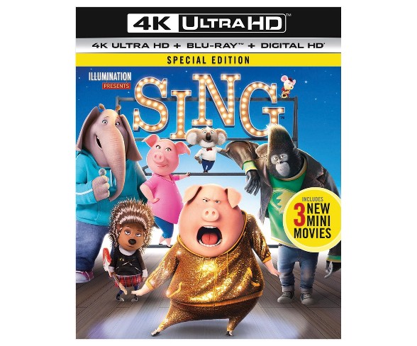 Sing (4K/UHD + Digital)