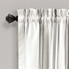Lush Décor Farmhouse Stripe Yarn Dyed Recycled Cotton Valance Gray Single 52x18+2 - 2 of 4