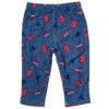 Marvel Avengers Hulk Captain America Spider-Man Baby Bodysuit Pants and Hat 3 Piece Outfit Set Newborn to Infant - 4 of 4