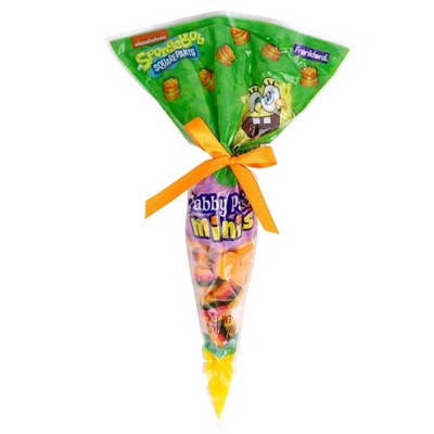 Spongebob Krabby Patties Mini Carrot Easter Bag - 1.73oz
