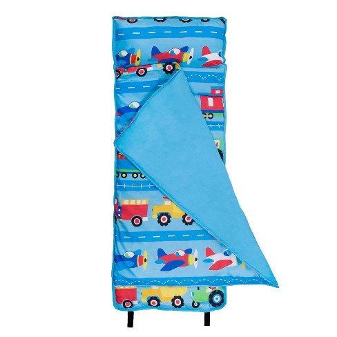 Wildkin Trains Planes Trucks Microfiber Nap Mat Target