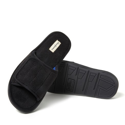 Dockers mens terry slide 2024 slippers