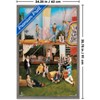 Trends International SEVENTEEN 11TH MINI ALBUM 'SEVENTEENTH HEAVEN' / PM 2:14 Ver. Framed Wall Poster Prints - 3 of 4