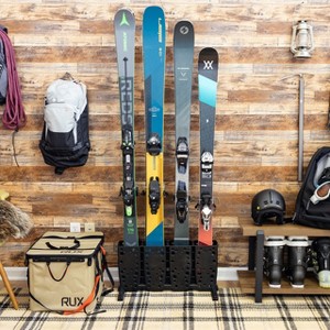 StoreYourBoard Telluride Ski Storage Rack | Holds 4 Pairs of Skis - 1 of 4