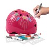 Wipeout Dry Erase Youth 5+ Helmet - Neon Pink - image 3 of 4