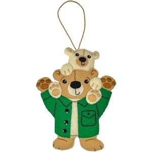 PAPA BEAR Felt Ornament Kit from MerryStockings - 1 of 1