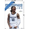 Trends International NBA Memphis Grizzlies - Ja Morant Feature Series 24 Unframed Wall Poster Prints - 3 of 4