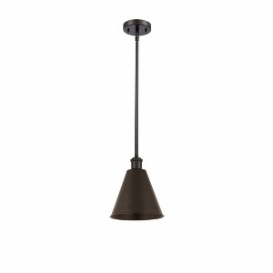Ballston Cone - 1 Light Pendant In Industrial Style-9.75 Inches Tall and 8 Inches Wide - 1 of 1