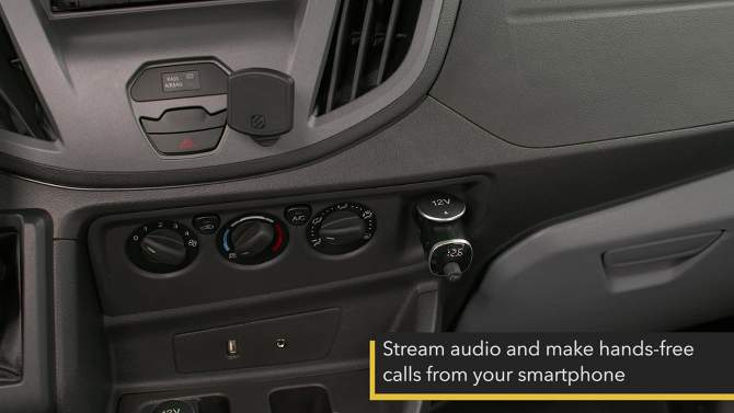 Scosche BTFreq Wireless Bluetooth Hands-Free Car Kit BTFM4, 2 of 5, play video
