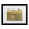 Trademark Fine Art - Andrew Wyeth 'Christinas World' Matted Framed Art - 2 of 3