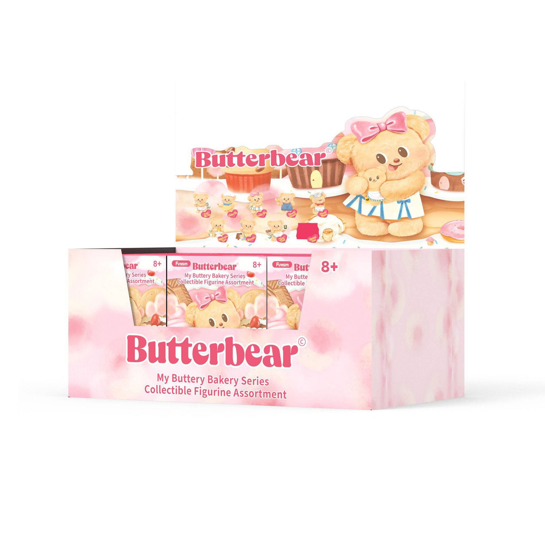 Box Life Surprise Reveal Figure Butterbear My Buttery Bakery Series 6pc