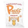 P-Nuff Crunch Cinnamon Baked Peanut Puffs - Case of 6 - 4 oz - 2 of 2